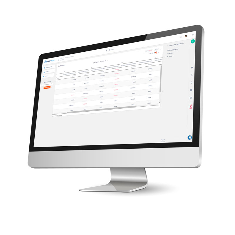 Cash Flow Management by Easy Project