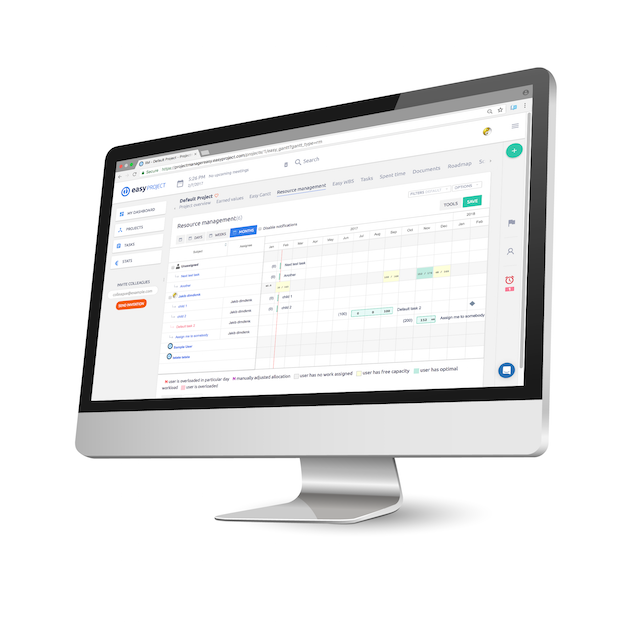 Resource Management by Easy Project